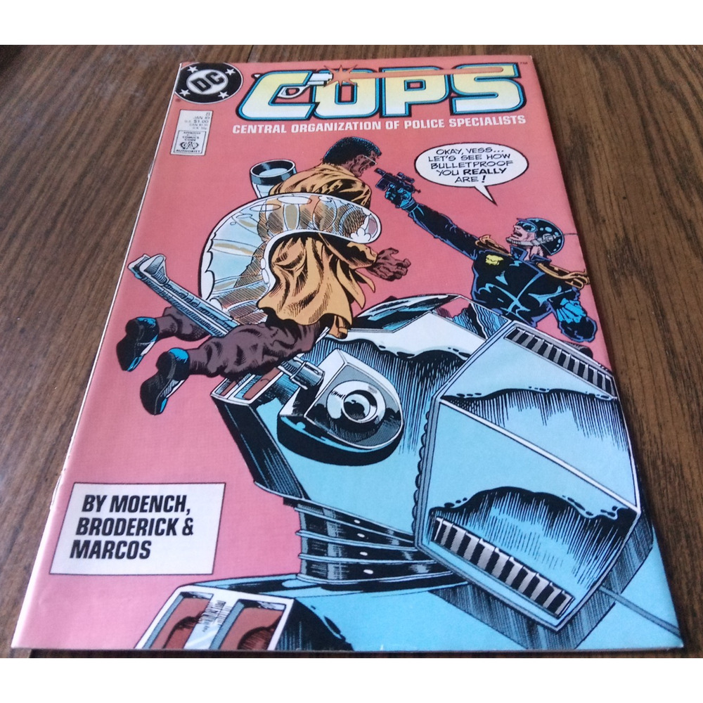 Cops #8 (January 1989 DC Comics)